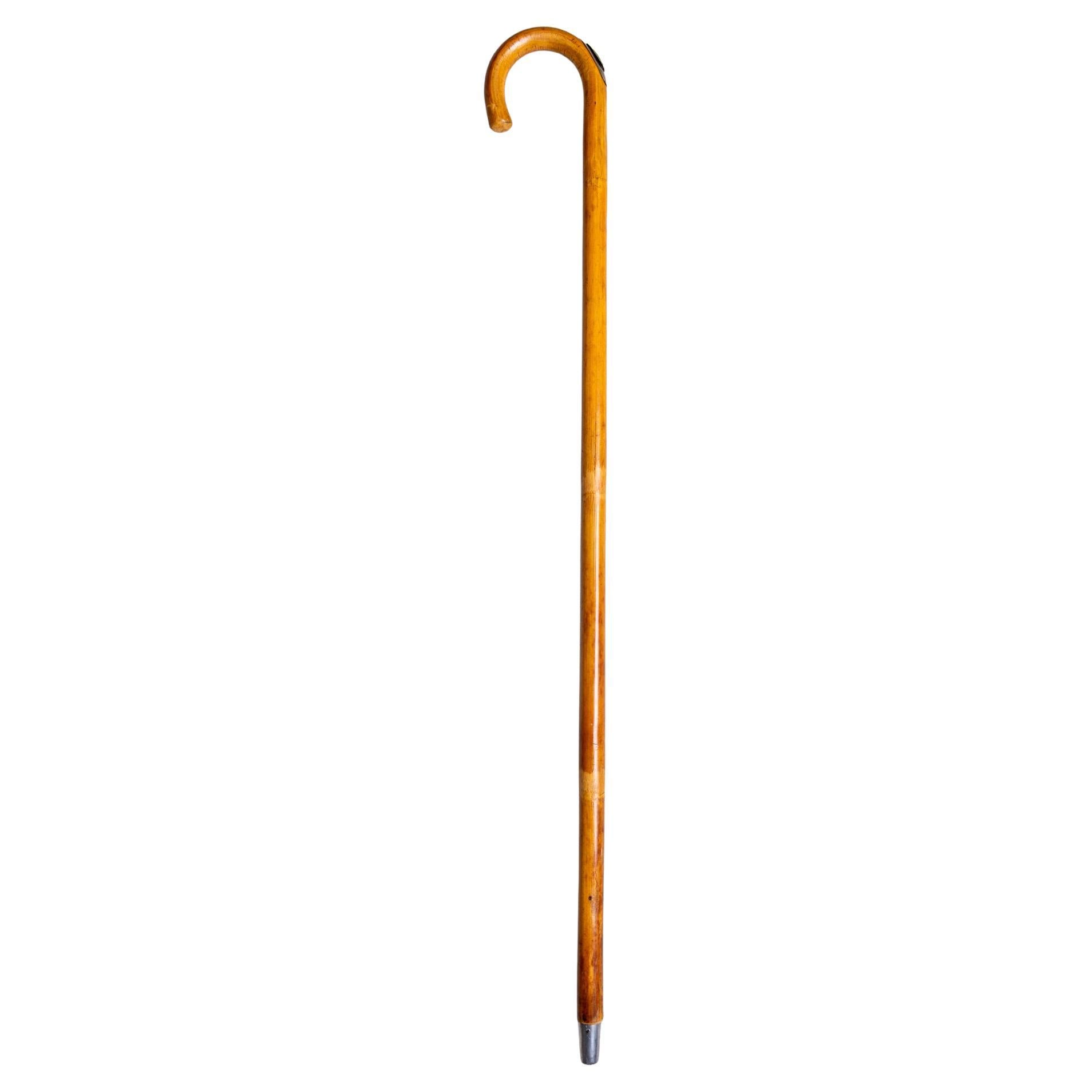 Italian walking stick with built-in measure, created to measure the horse at the withers.
It has never been used.

SN.