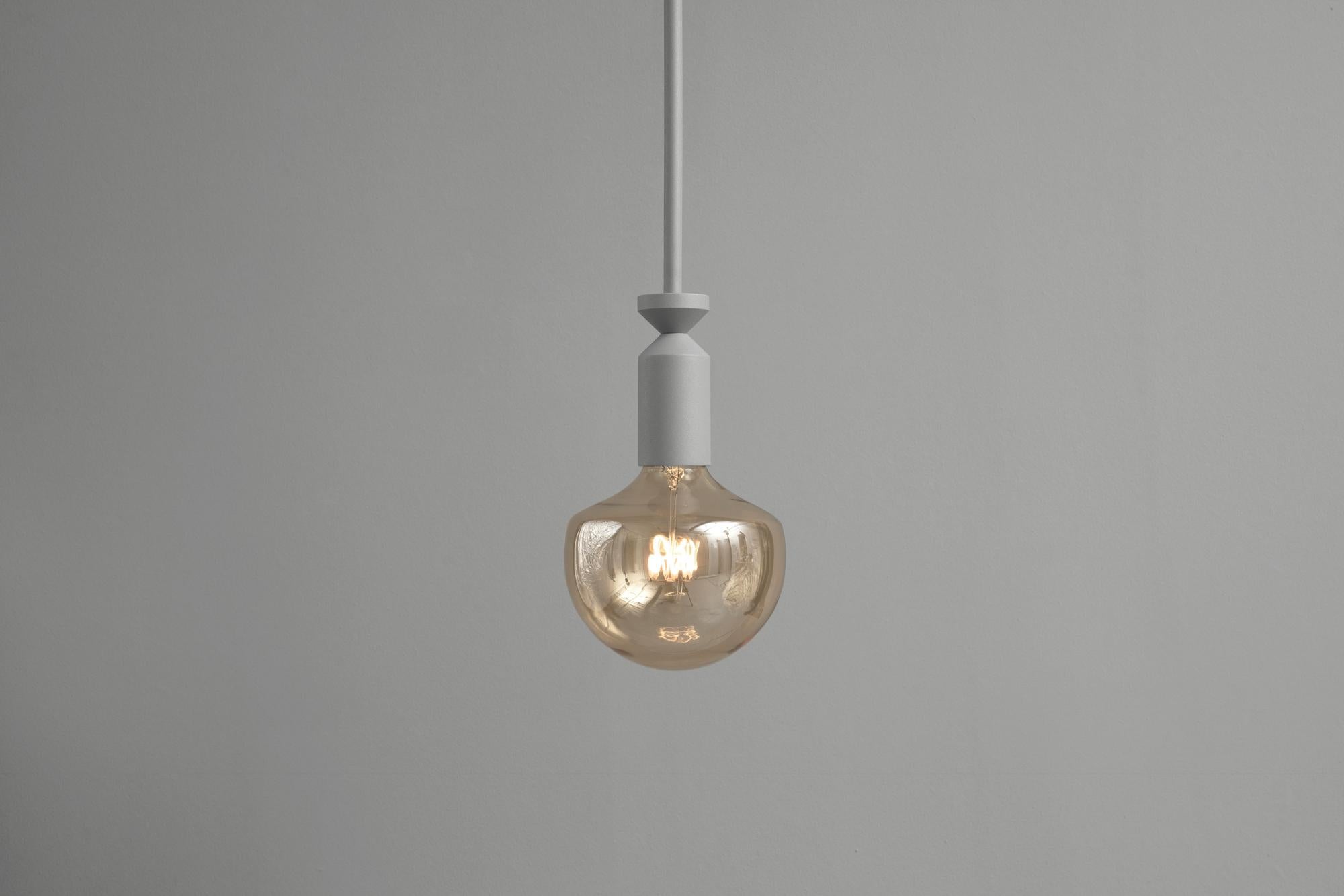Postmoderno Lampada a sospensione Stick Grey di +kouple in vendita