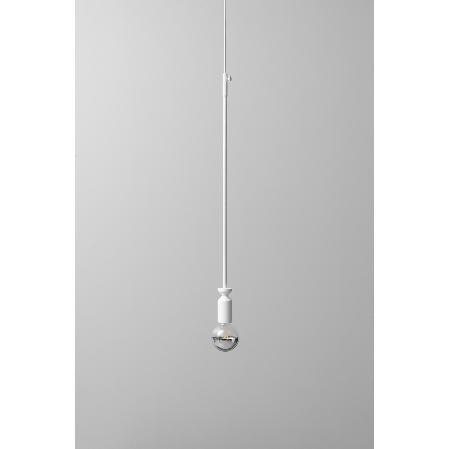 Acciaio Lampada a sospensione Stick Grey di +kouple in vendita