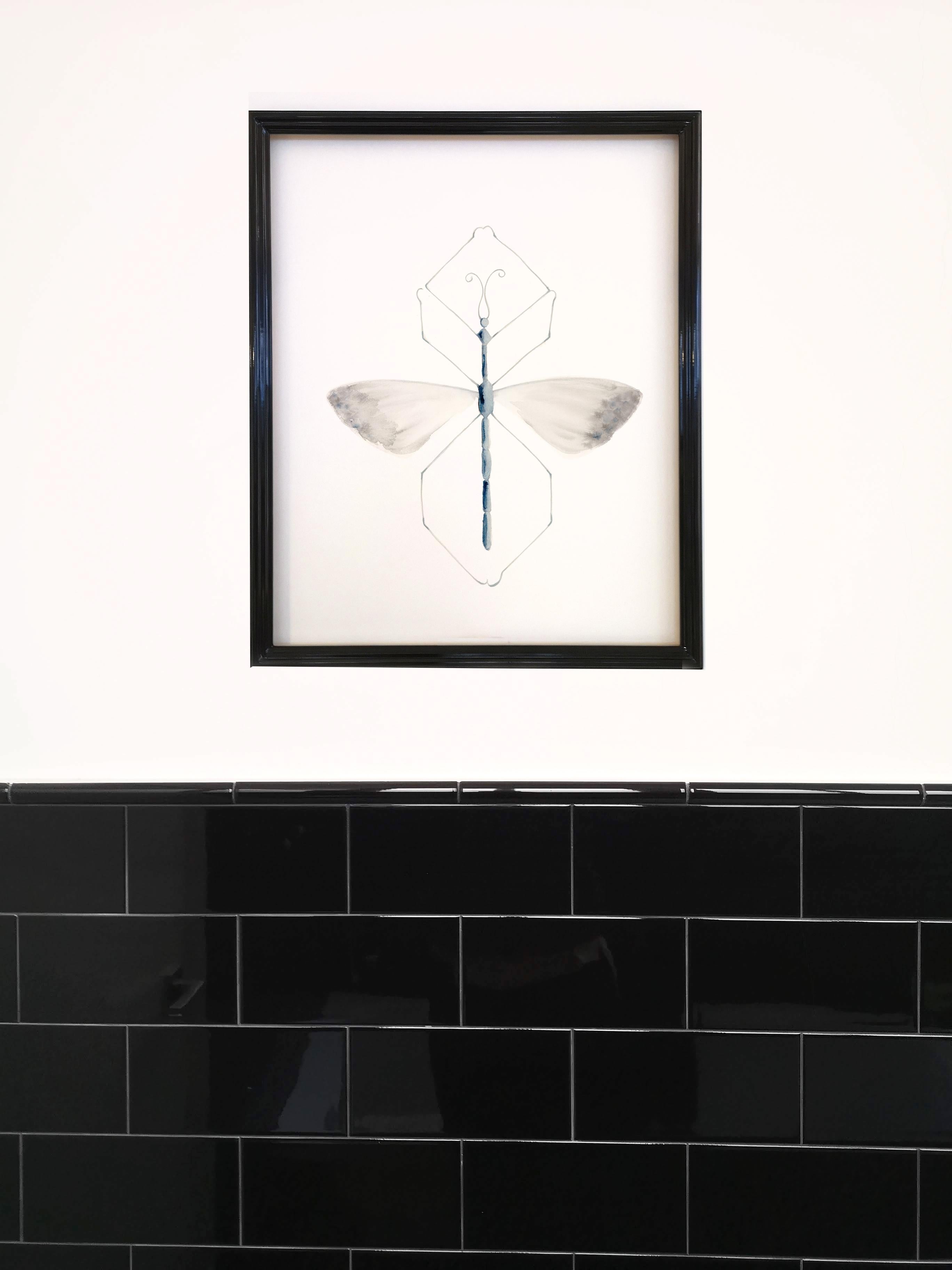 Espagnol Peinture aquarelle de l'insecte Sticks en vente