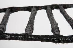 Stick Sculpted Chair, Signed by Michael Gittings