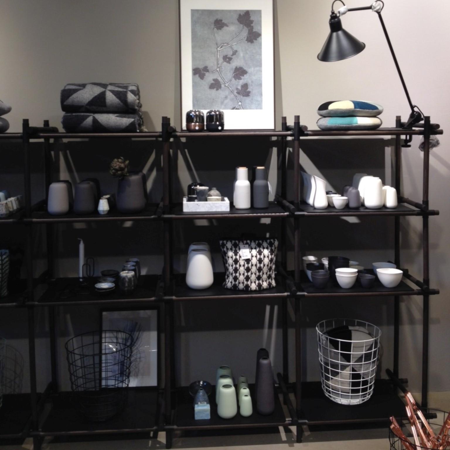 Stick System, Light Ash Shelves with Grey Poles, 3x5 For Sale 2