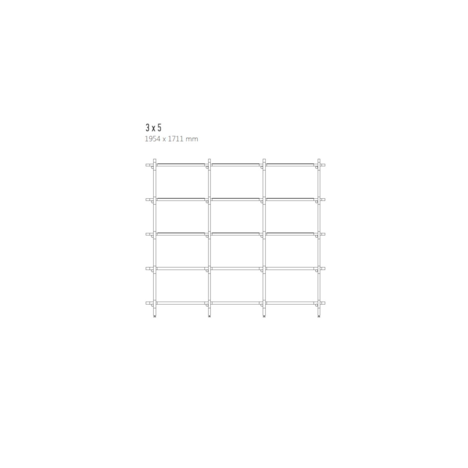 A shelving solution designed to meet the needs of the young generation – mobile and on the move – Stick System can be extended and adapted to suit any space it inhabits. Cleverly designed with maximum att ention to detail, it is the creation of