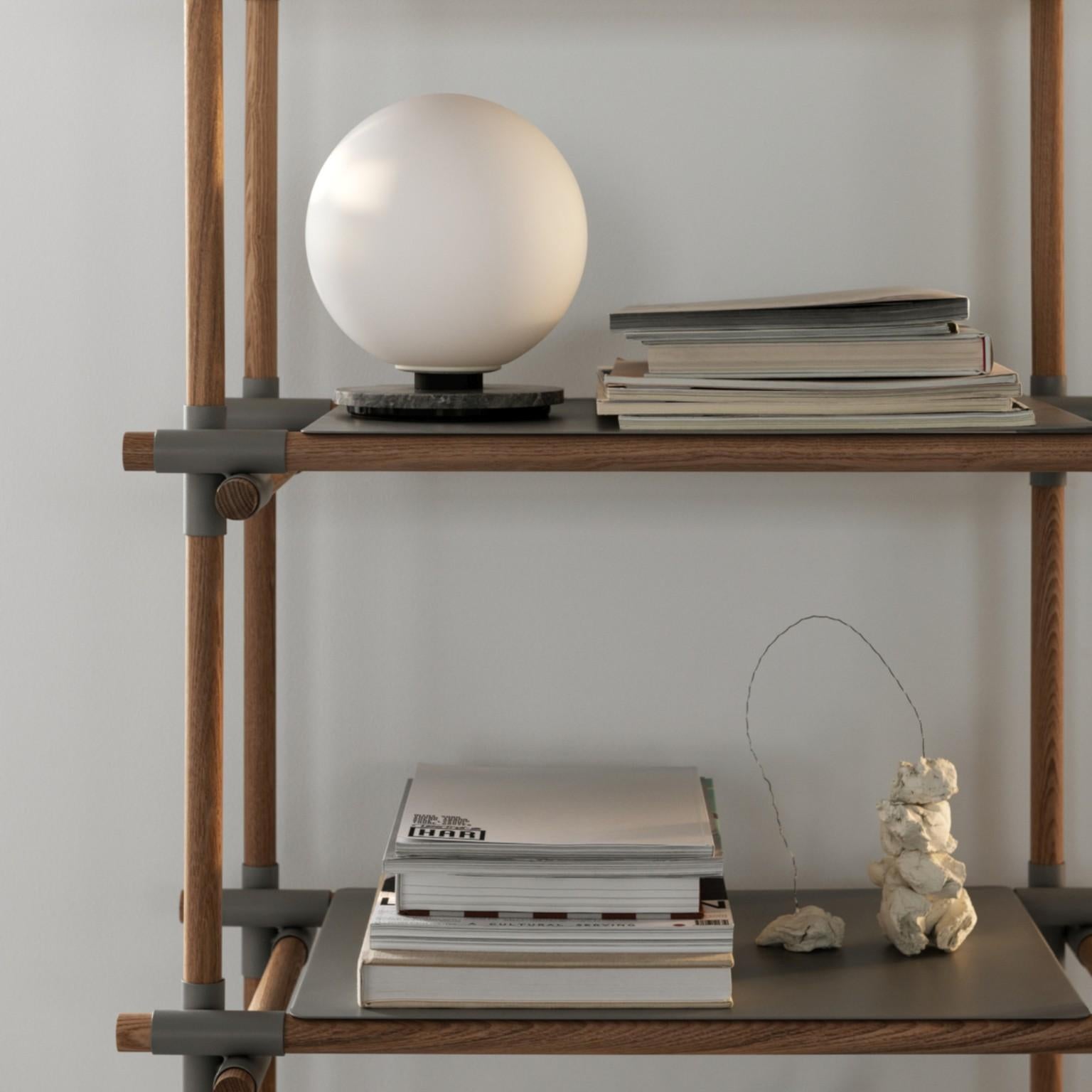 Stick System, Light Ash Shelves with Grey Poles, 3x5 For Sale 1