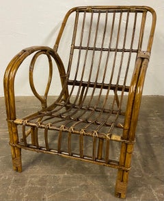 Stick Wicker Lounge Chair