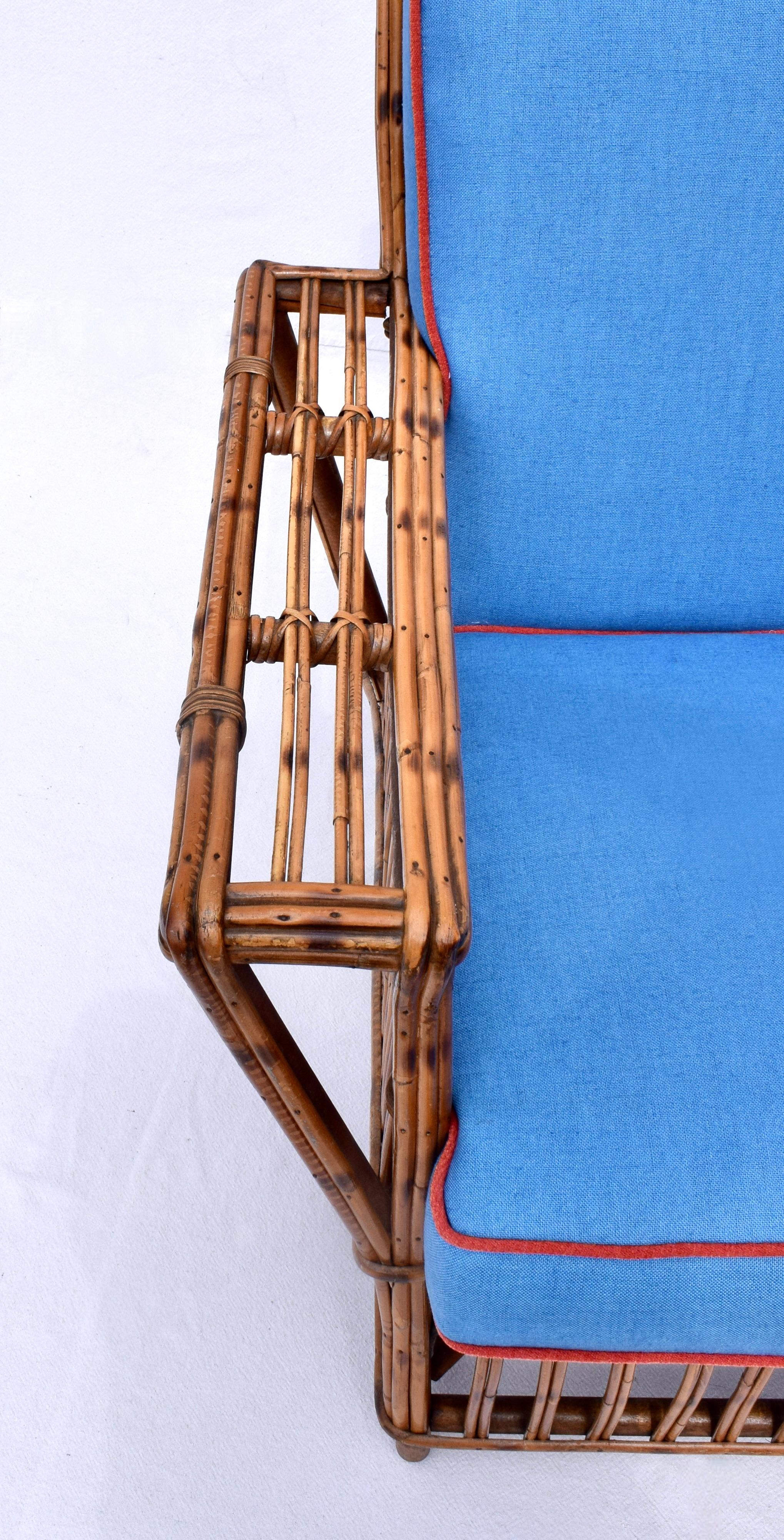 Stick Wicker Rattan Reed Presidents Chairs For Sale 3