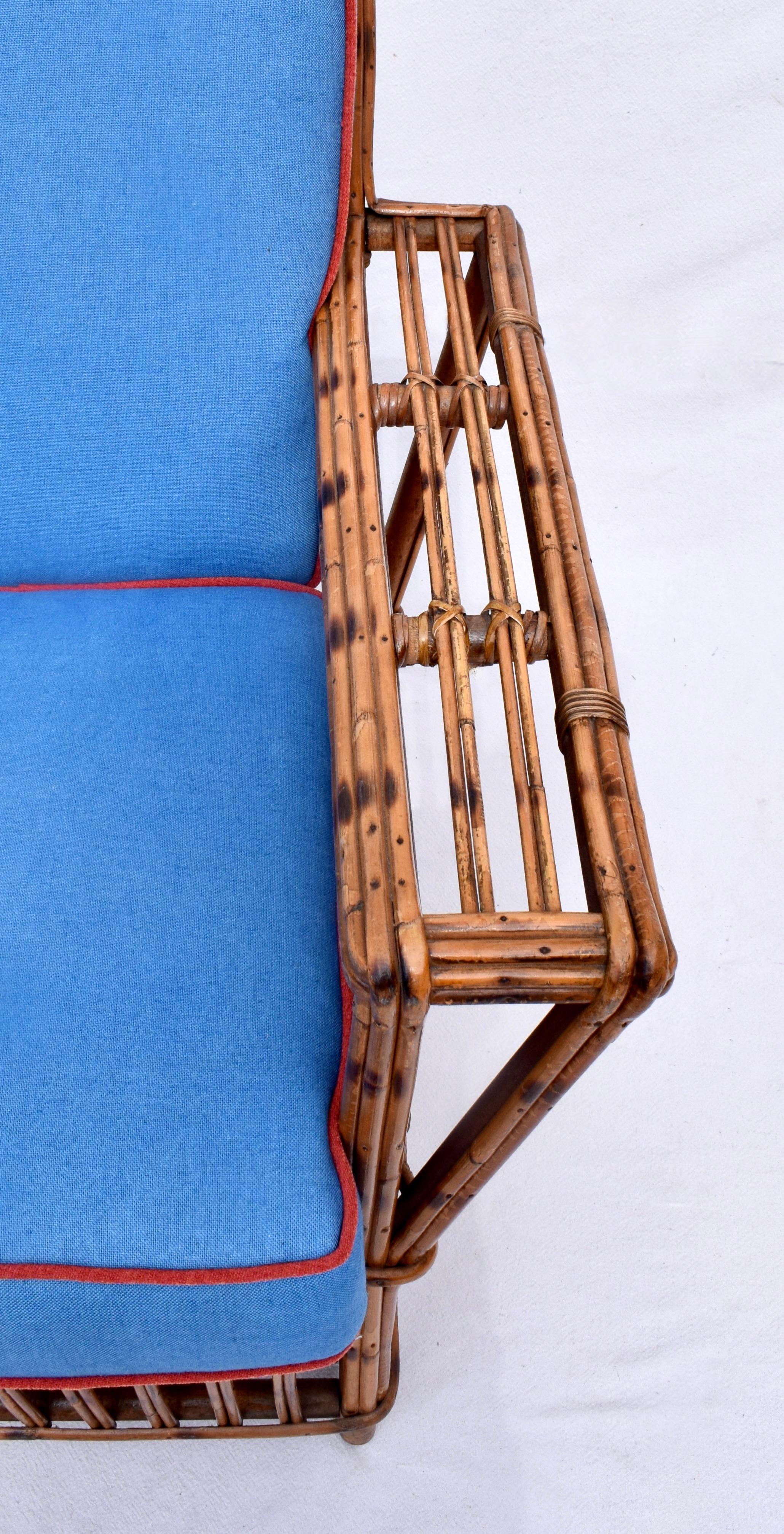 Stick Wicker Rattan Reed Presidents Chairs For Sale 4