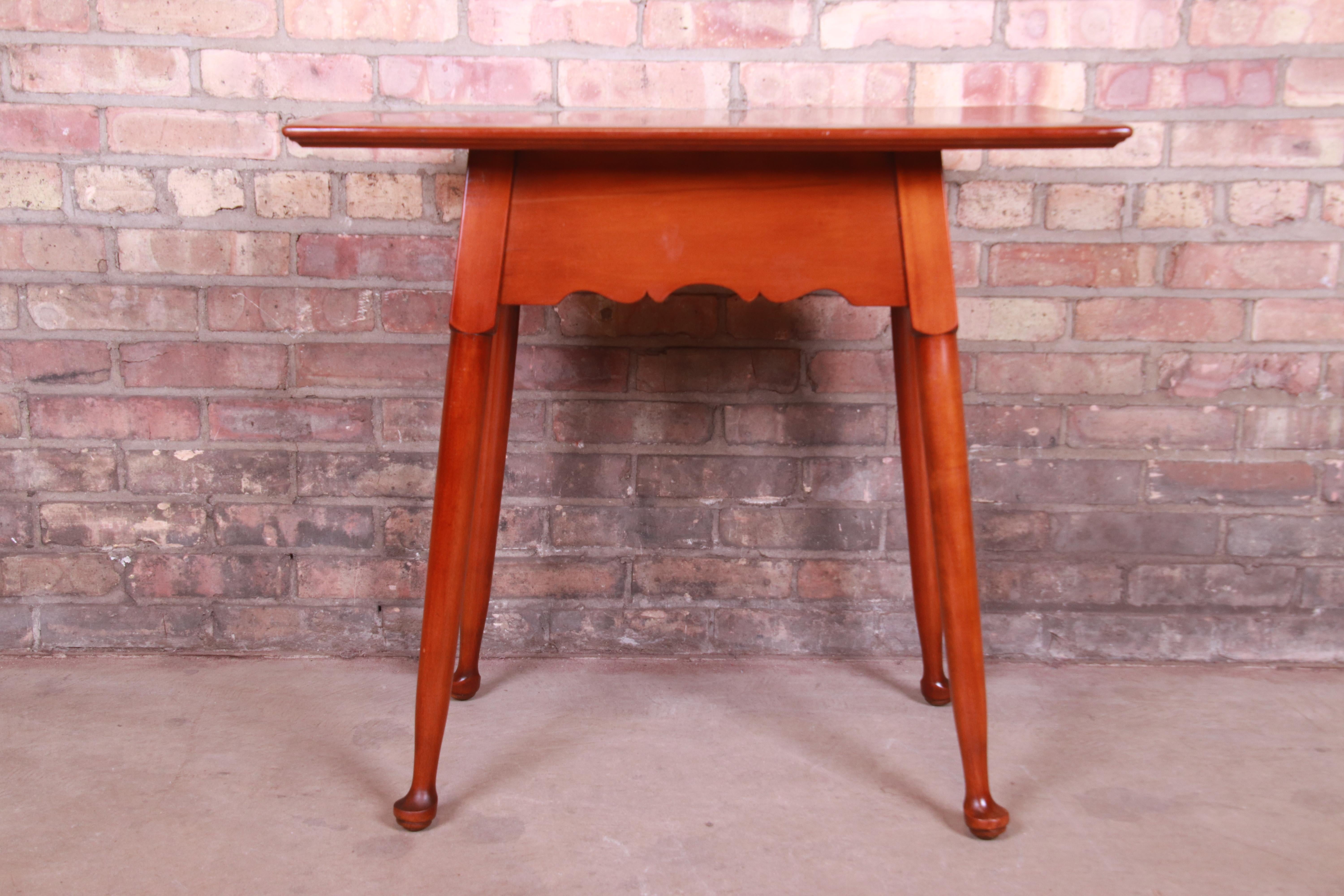 Stickley American Colonial Solid Cherry Occasional Table 1
