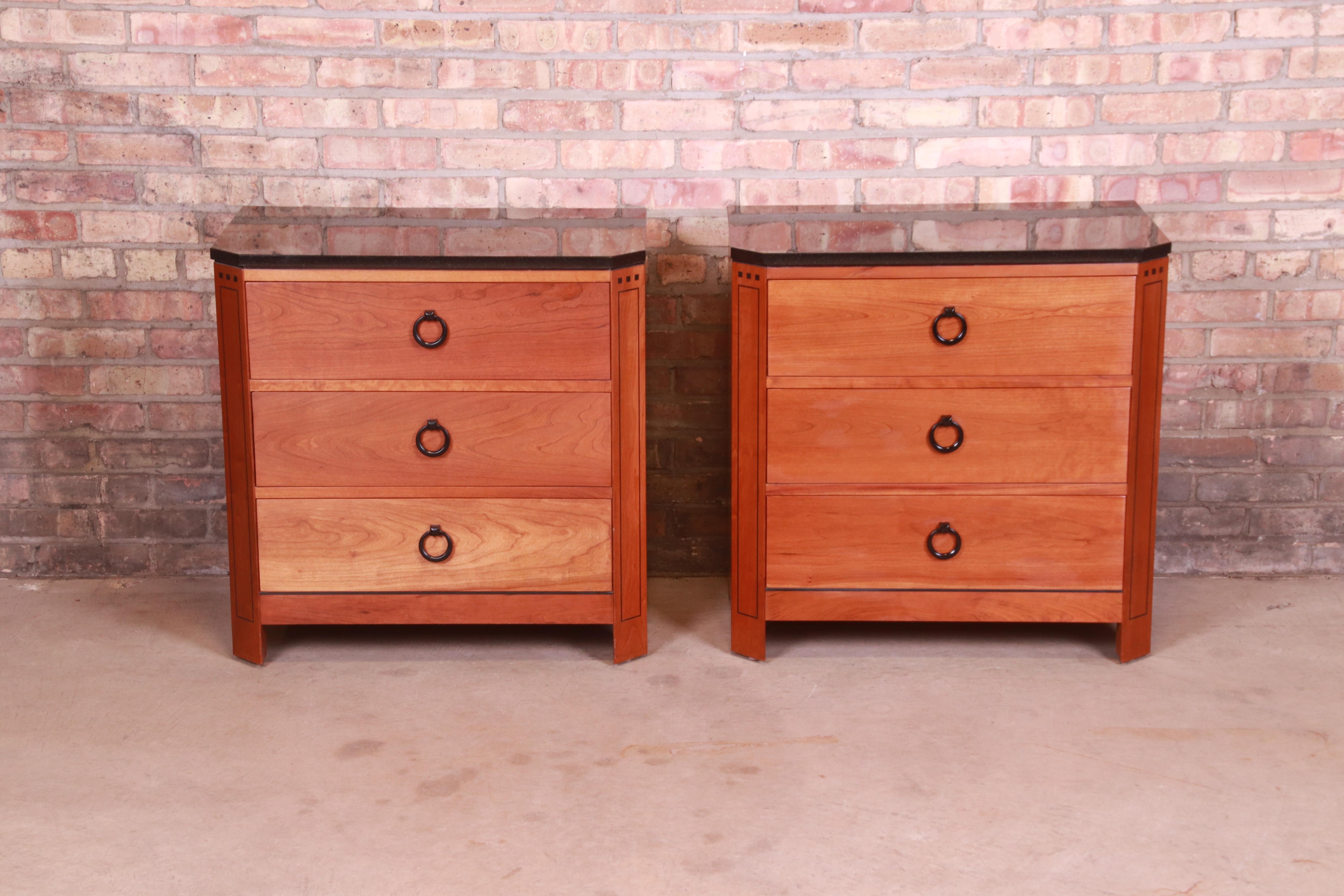 cherry nightstands