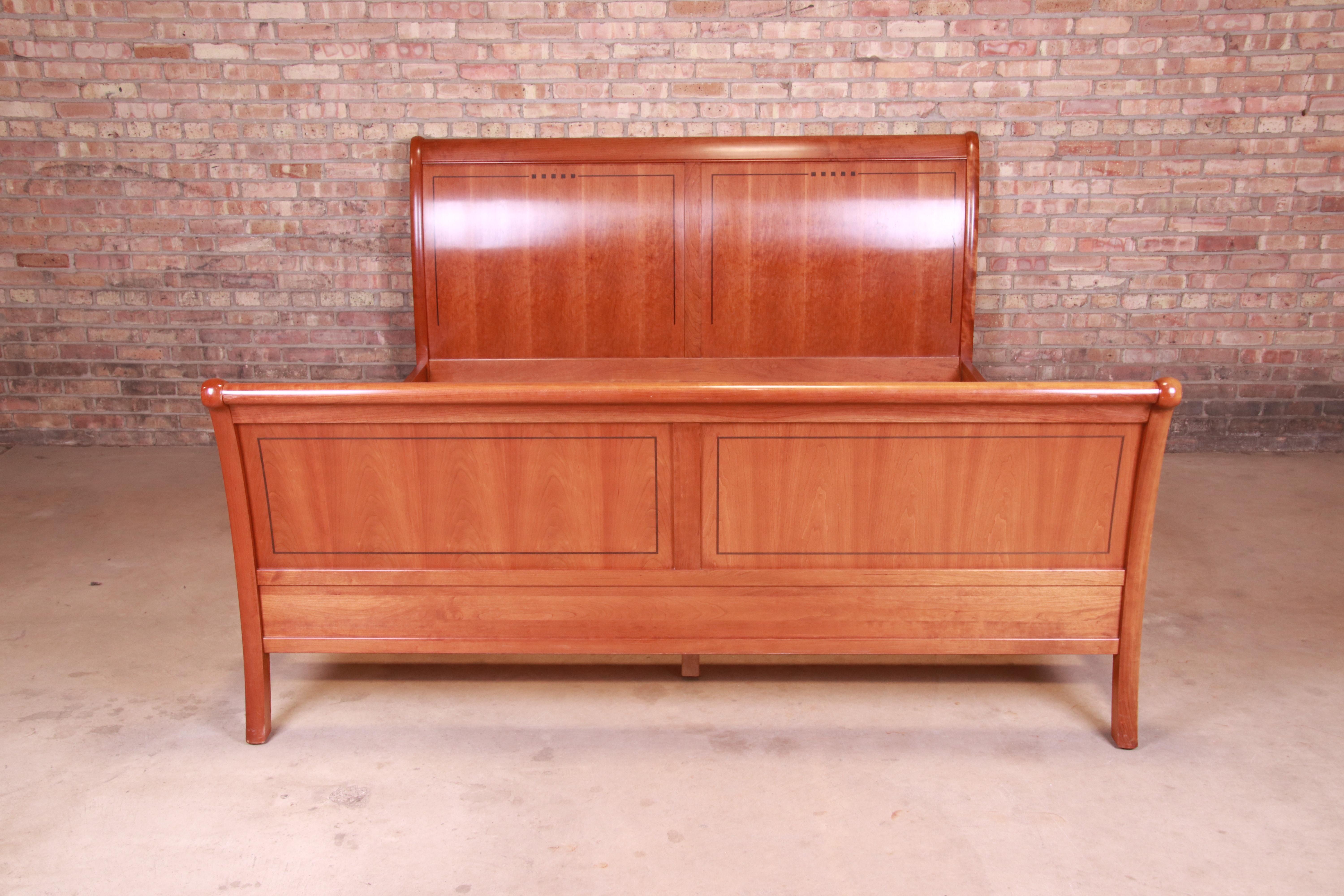 stickley sleigh bed