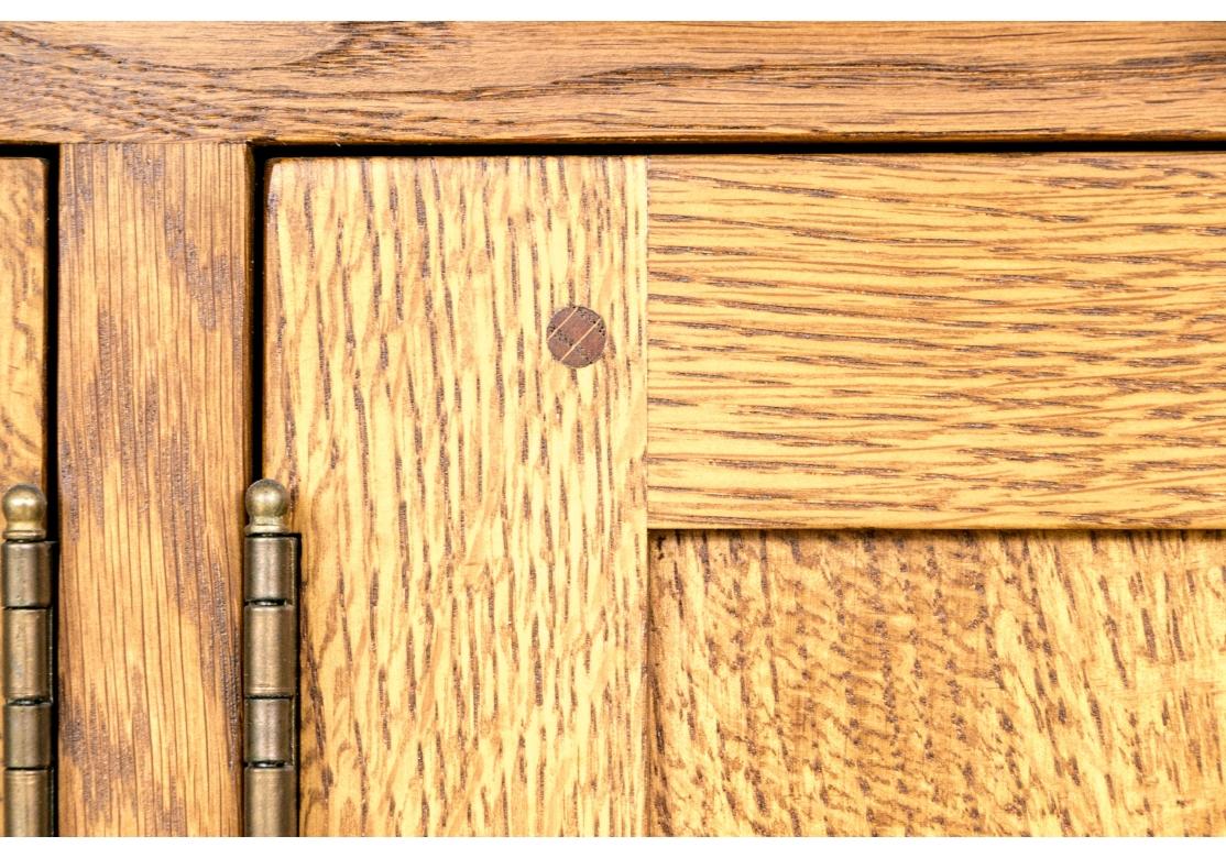 Stickley Arts & Crafts Mission Collection Oak Spindle Desk With Hutch 4