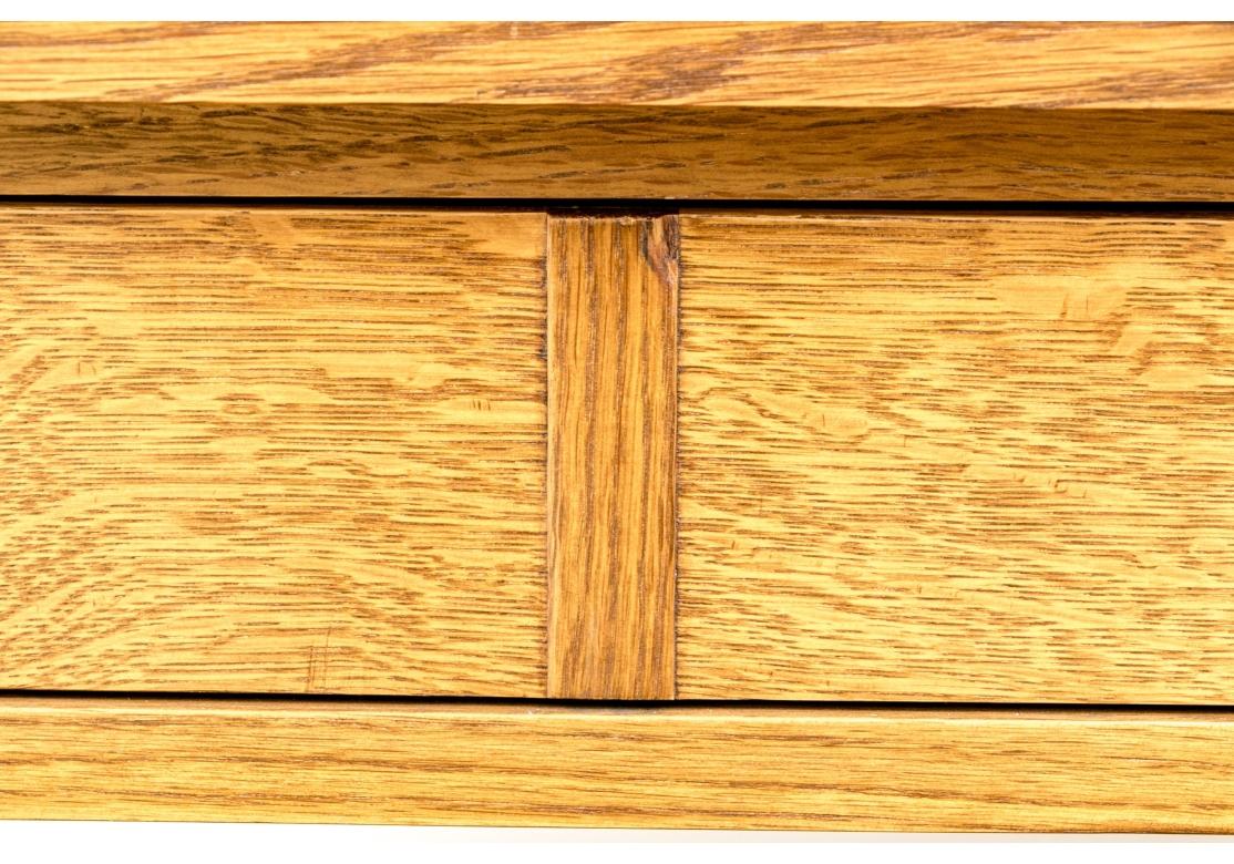 Stickley Arts & Crafts Mission Collection Oak Spindle Desk With Hutch 9