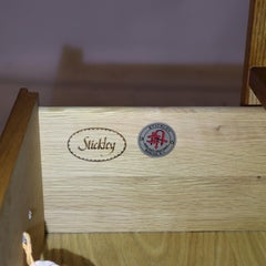 Stickley Arts & Crafts Mission Oak 2-Drawer Entertainment Cabinet 20thC