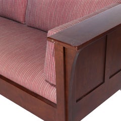 Stickley Arts & Crafts Mission Oak Sofa 20thC