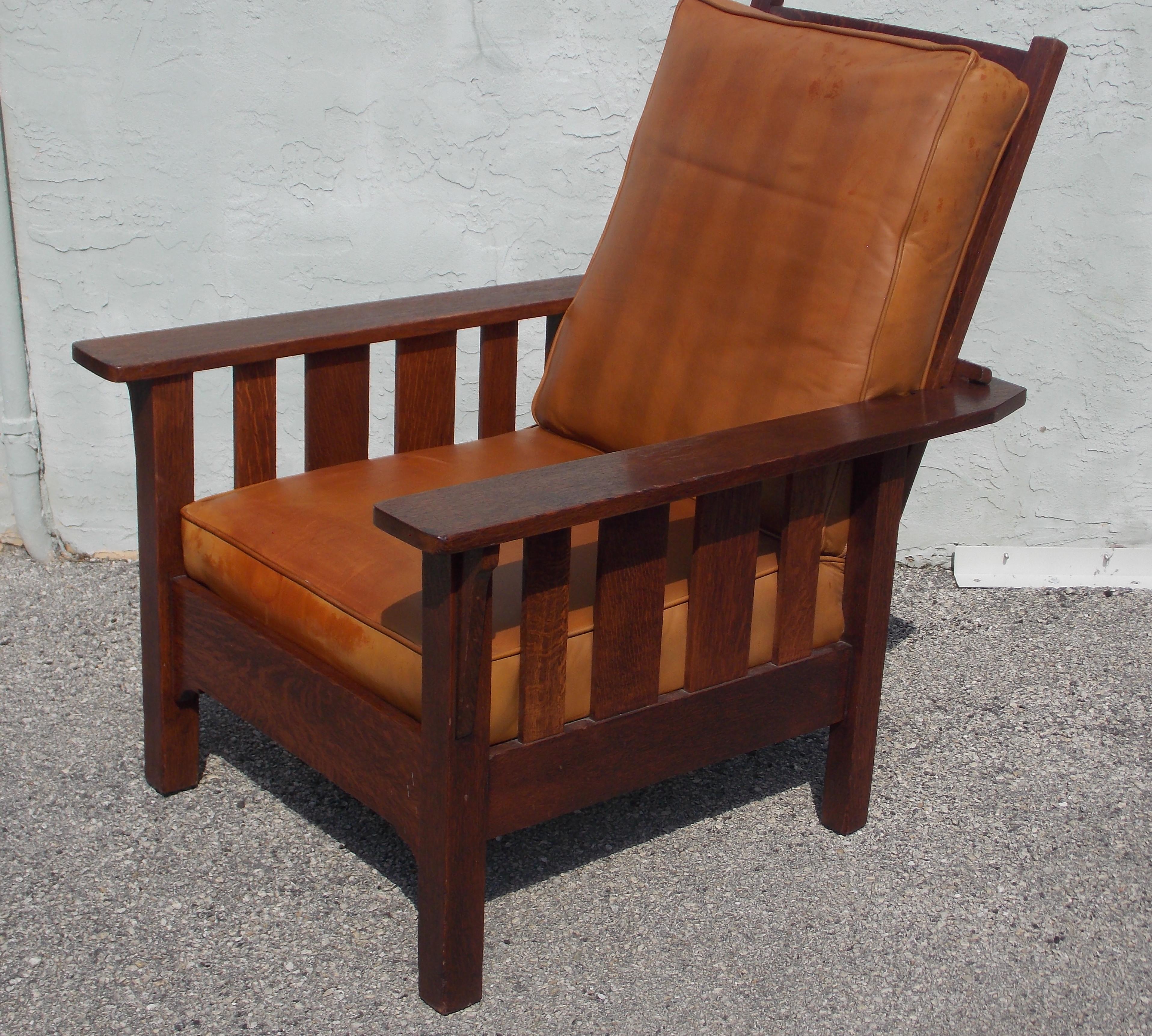 stickley morris chair