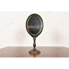 Stickley Brothers Antiguo espejo de mesa lacado Early American Country Cottage