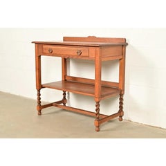 Stickley Brothers Antique Mission Oak Arts & Crafts Buffet Server, Circa 1910