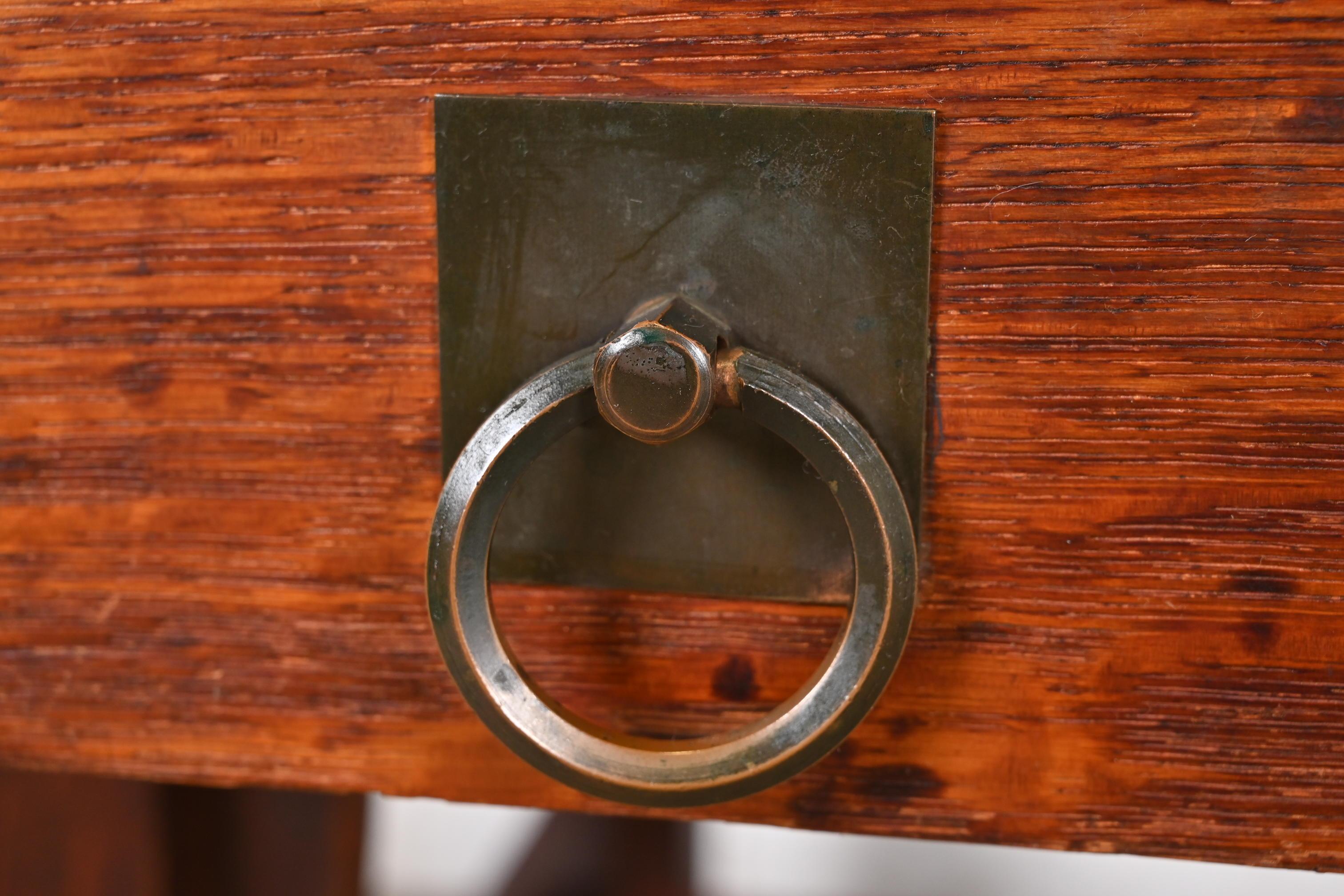 Escritorio o mesa de biblioteca Stickley Brothers Antique Mission Oak Arts & Crafts en venta 7
