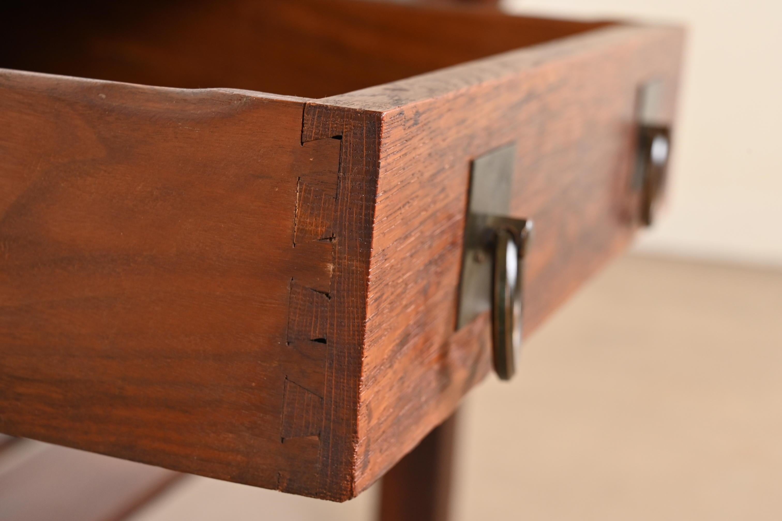 Table de bureau ou de bibliothèque Mission en chêne Arts & Crafts de Stickley Brothers en vente 8