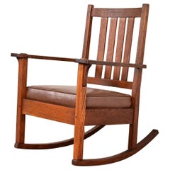 Sillas mecedoras de madera