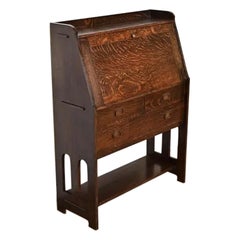 Stickley Brothers Antique Mission Oak Arts & Crafts Secretary Desk, Circa 1900