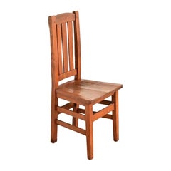 Stickley Brothers Antique Mission Oak Arts & Crafts Side Chair, Circa 1910