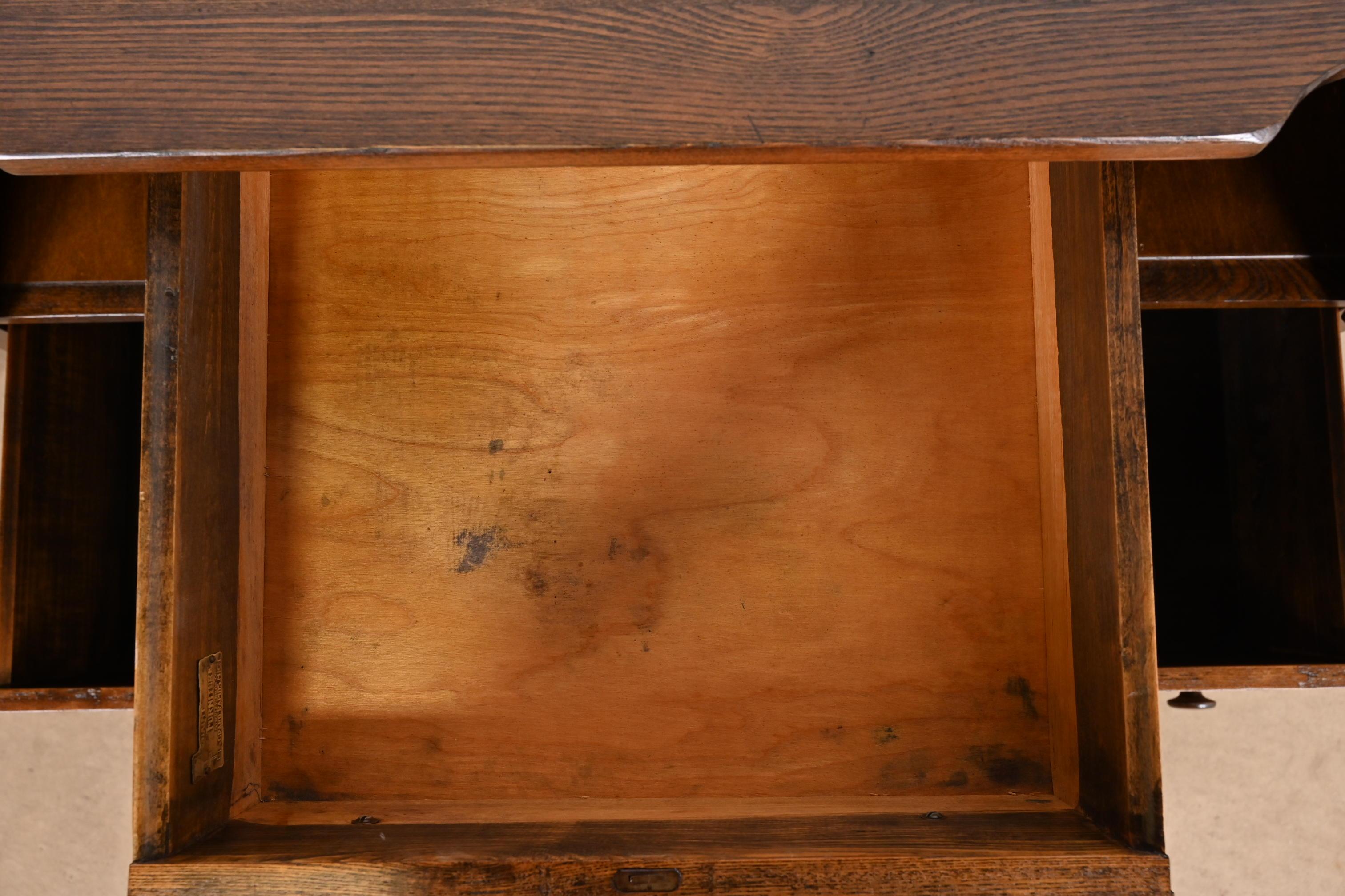 Stickley Brothers Antique Mission Oak Arts & Crafts Sideboard, Newly Refinished 1