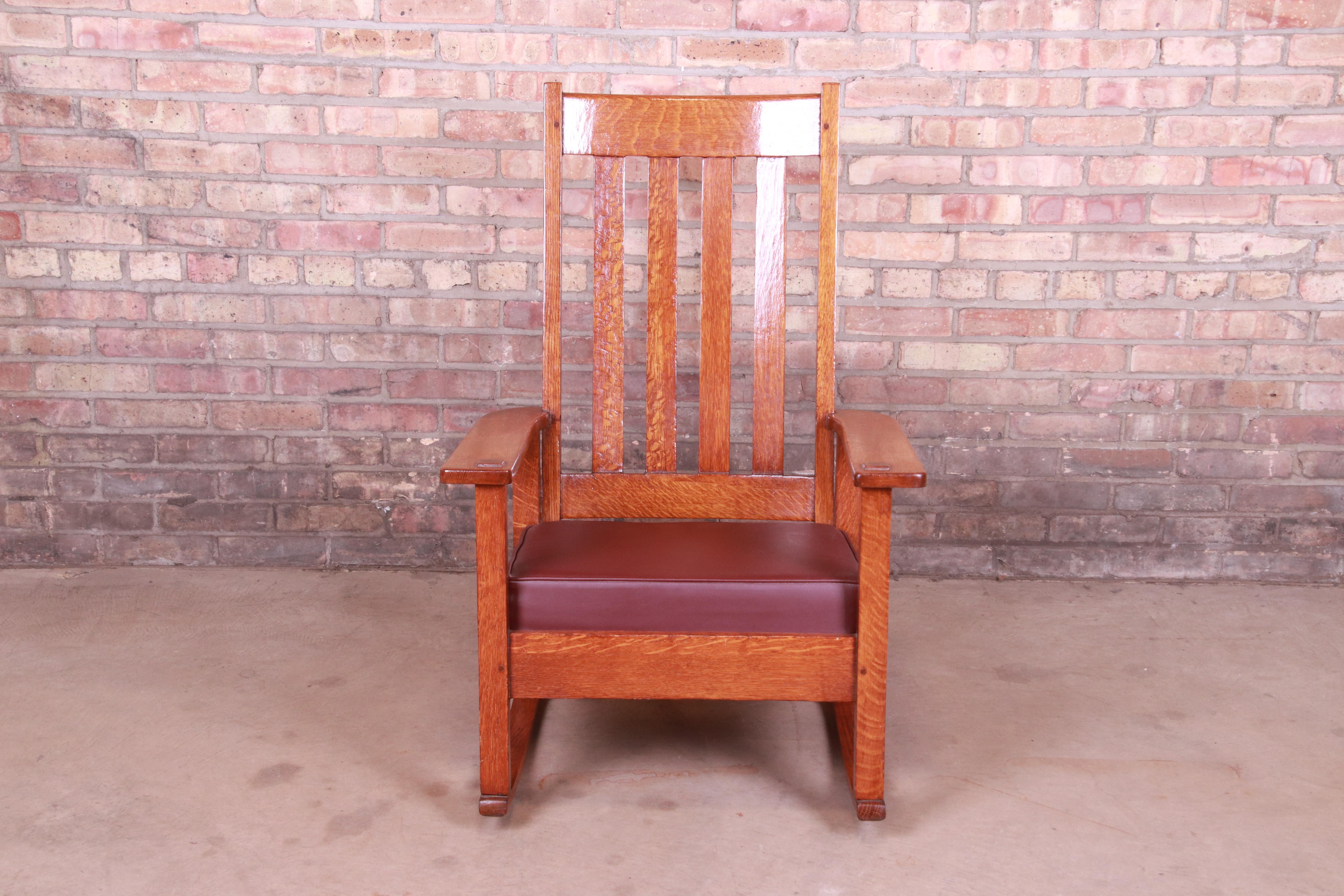 stickley rocking chair price