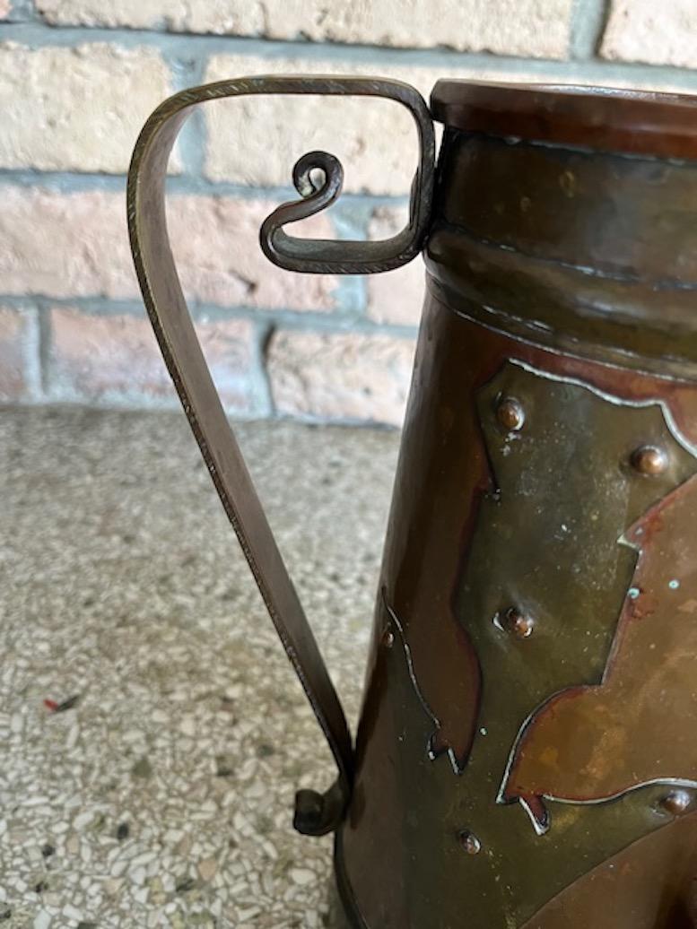 Stickley Brothers Copper Oversized Loving Cup/ Vase en vente 2