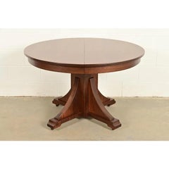 Tavolo da pranzo Stickley Brothers Mission Arts & Crafts in Oak, appena rifinito