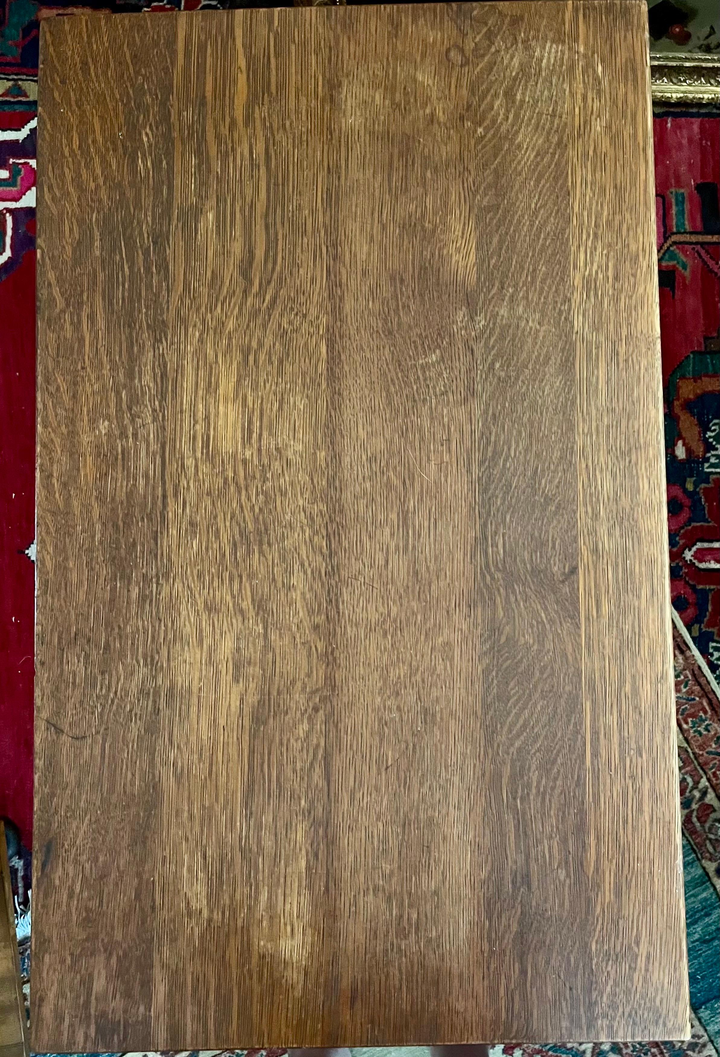 Stickley Brothers Quaint Furniture Antique Mission Oak Table In Good Condition In Vero Beach, FL