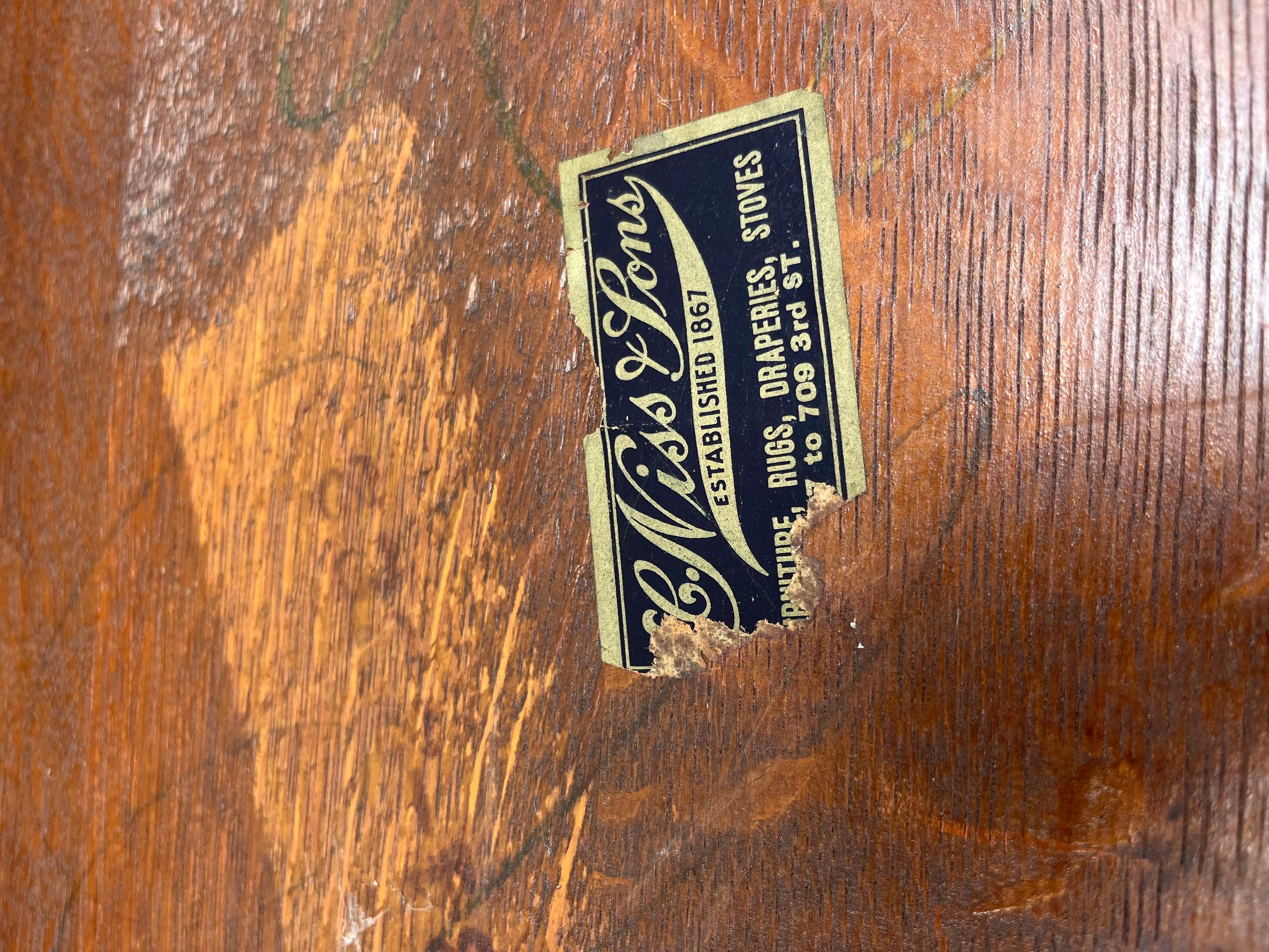 Stickley Brothers Quaint Furniture Antique Mission Oak Table 1