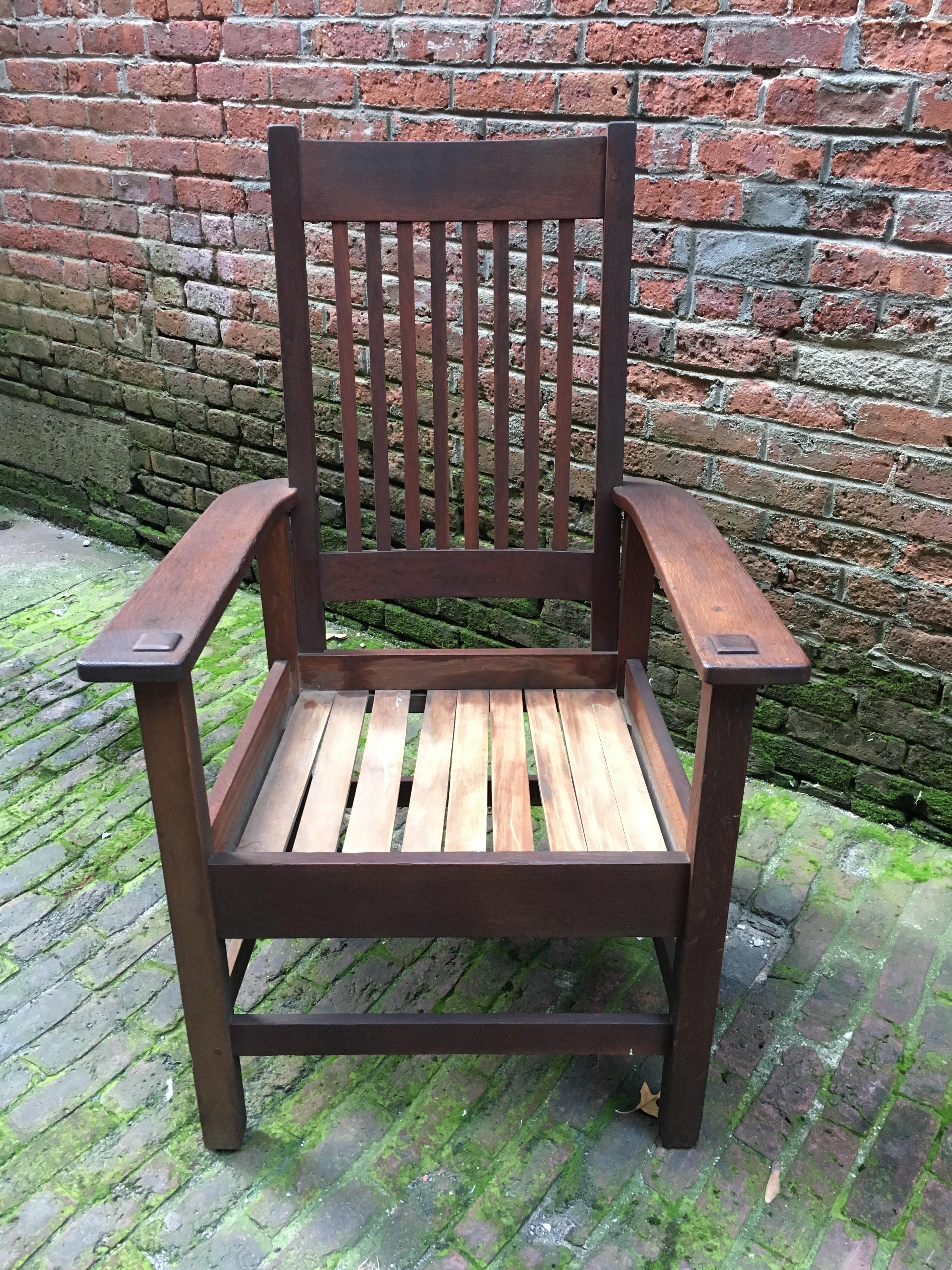 quaint furniture stickley brothers rocking chair