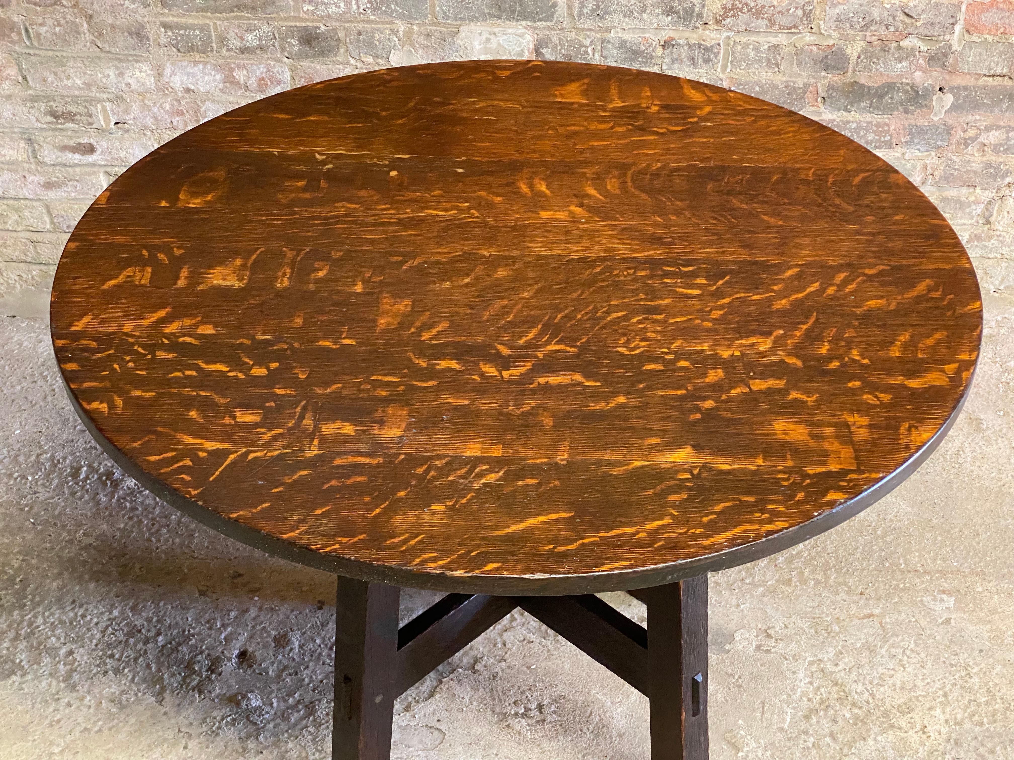 Stickley Brothers Quaint Furniture Quarter Sawn Oak Side Table 2