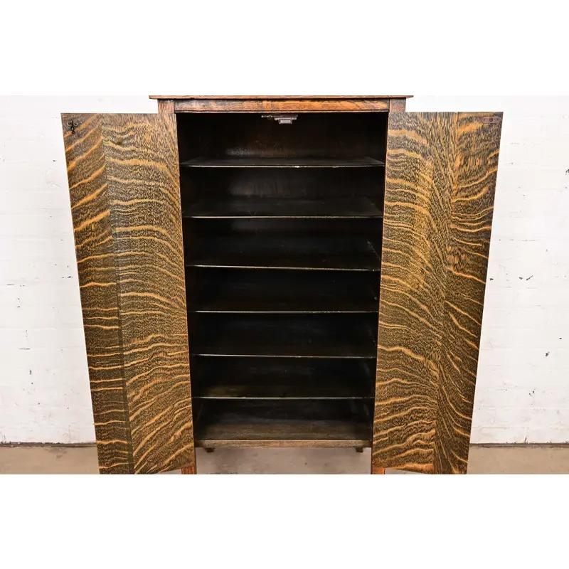 Mobile musicale in stile Stickley Brothers, Mission Arts & Crafts, Circa 1900 in vendita 1