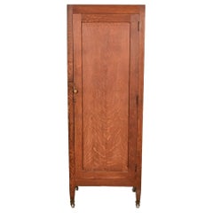 Armario-cómoda antiguo de estilo Mission Arts & Crafts, de roble «Mission», al estilo de los Stickley Brothers