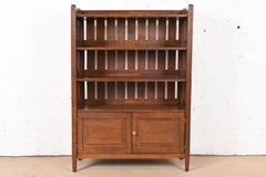 Stickley Brothers Style Antique Mission Oak Arts & Crafts Bookcase, Refinished