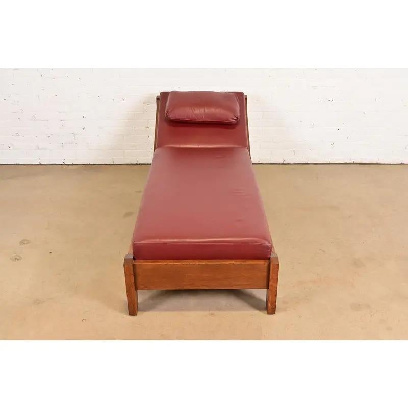 Stickley Brothers Stil antike Mission Arts & Crafts Daybed, CIRCA 1910 im Angebot 1