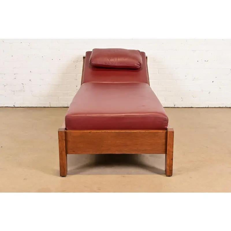 Stickley Brothers Stil antike Mission Arts & Crafts Daybed, CIRCA 1910 im Angebot 2