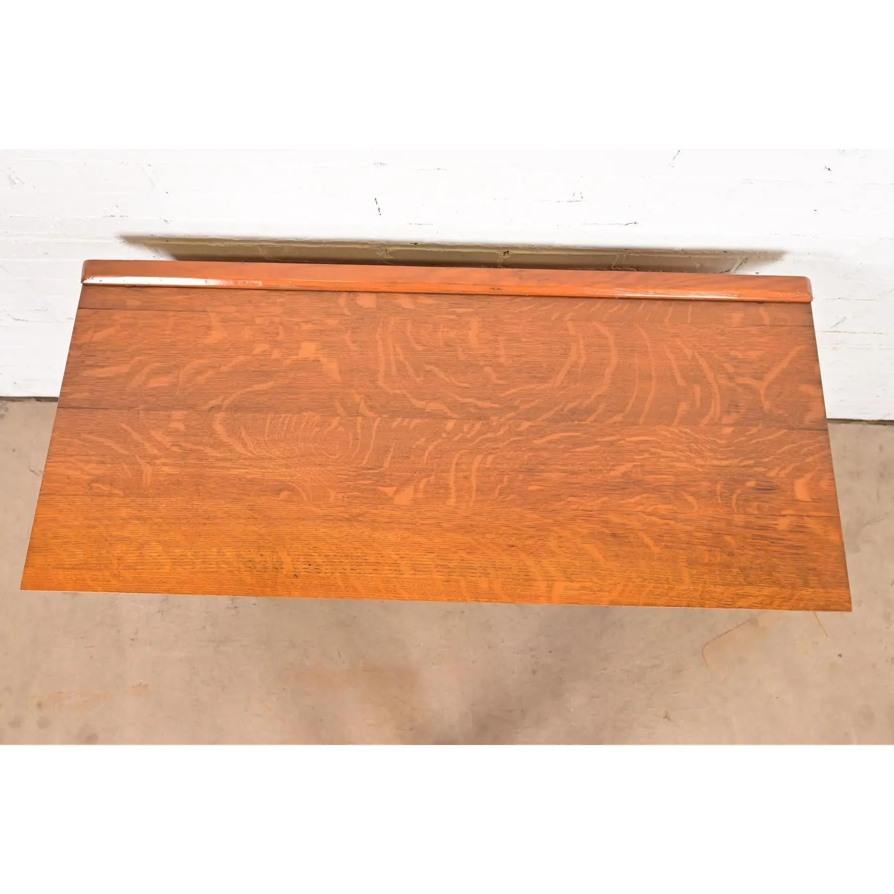 Stickley Brothers Stil Antike Mission Eichenholz Arts & Crafts Sideboard Buffet im Angebot 4