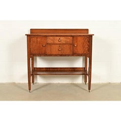 Stickley Brothers Style Antique Mission Oak Arts & Crafts Sideboard, Circa 1910
