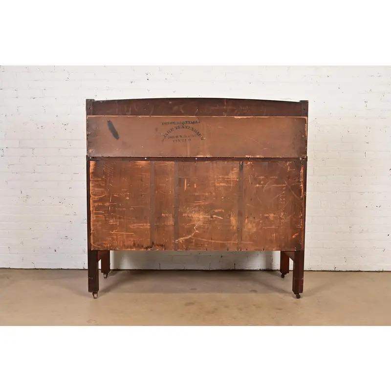 Stickley Brothers Stil Antike Mission Eiche Sideboard oder Bar Schrank, CIRCA 1900 im Angebot 6