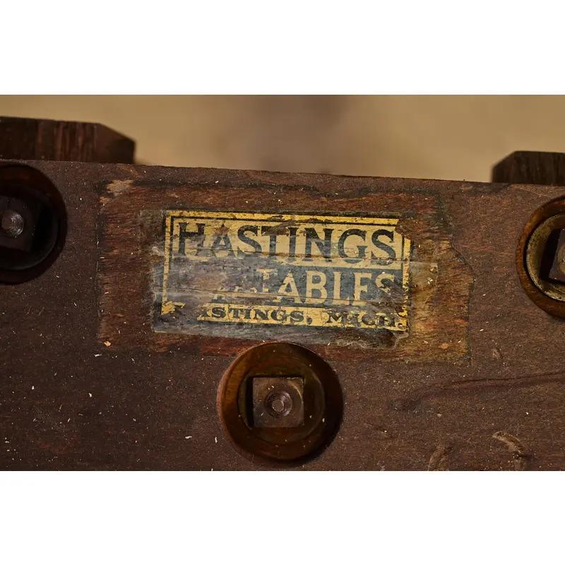 Table de salle à manger à rallonge de style Arts & Crafts de Stickley Brothers, récemment repeinte en vente 6