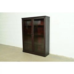 Stickley Brothers Style Arts & Crafts Mahogany Bookcase Cabinet, Circa 1900