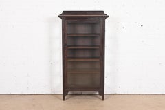 Stickley Brothers Style Mission Oak Arts & Crafts Bookcase Cabinet, Circa 1900