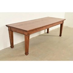 Stickley Brothers Style Mission Oak Arts & Crafts Dining Table, Newly Refinished