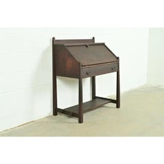Stickley Brothers Style Mission Oak Arts & Crafts Secretary Desk, Circa 1910