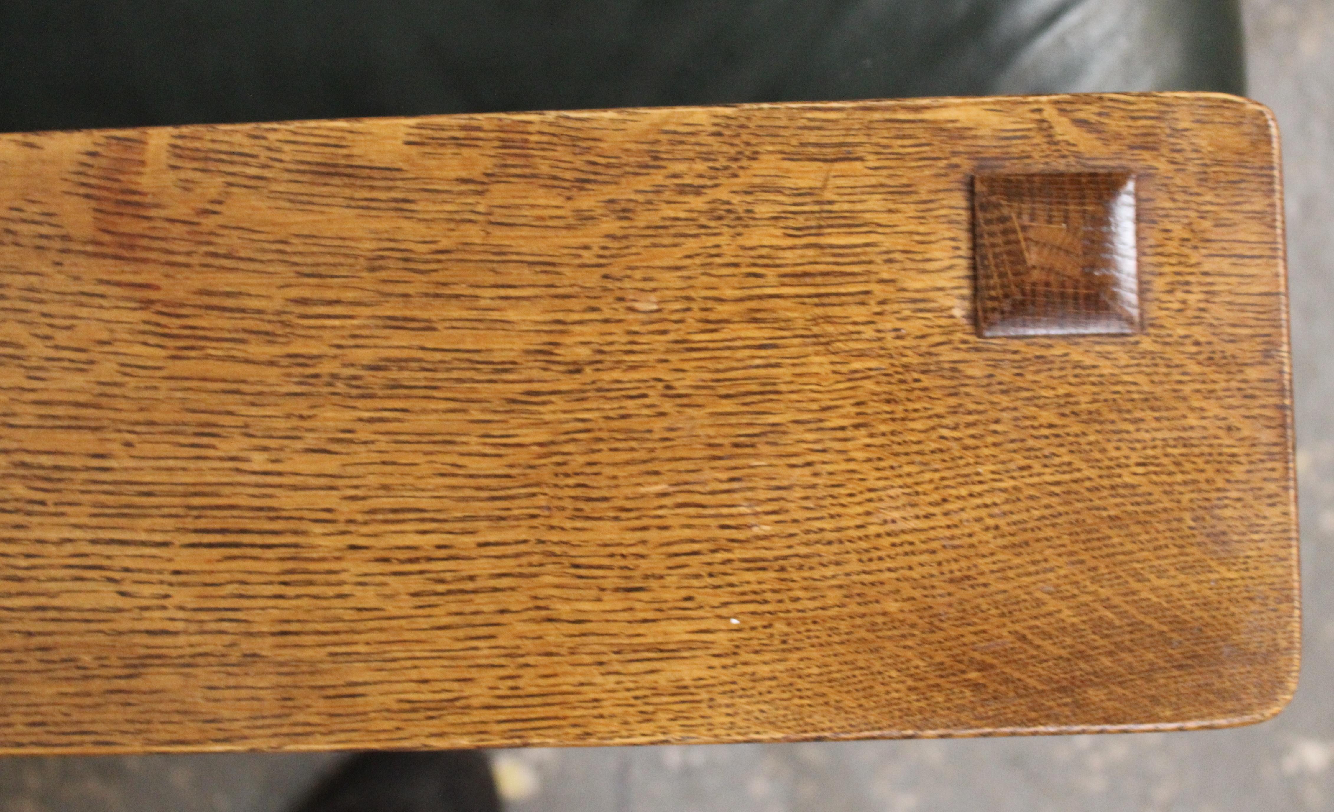 Fauteuil de relaxation Morris à dossier arrondi et à accoudoir arrondi Stickley en vente 2