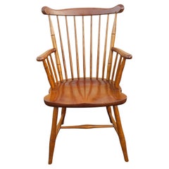 Stickley Cherry Windsor Style Armchair
