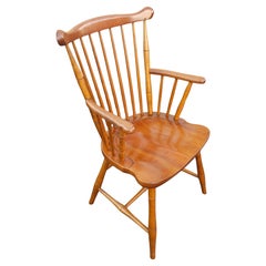 Stickley Kirschbaumholz-Sessel im Windsor-Stil